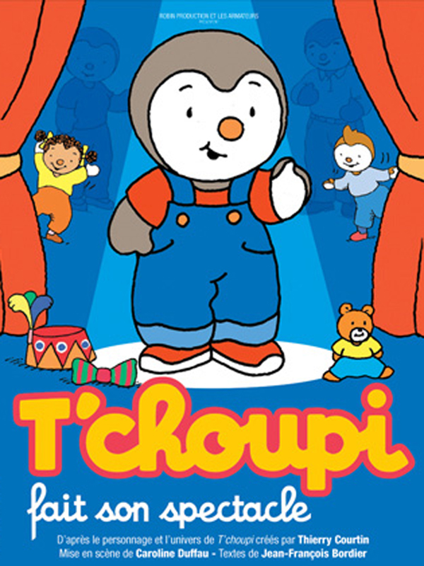 affiche tchoupi fait son spectacle au casino de Paris